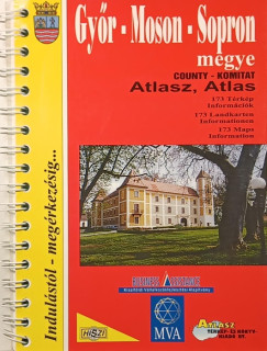 Gy�r-Moson-Sopron megye atlasz