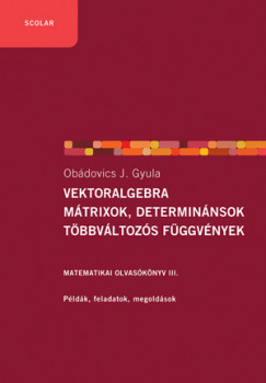 Obdovics J. Gyula - Vektoralgebra; mtrixok, determinnsok;  tbbvltozs fggvnyek