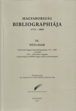Kovcs Eszter  (Szerk.) - V. Ecsedy Judit  (Szerk.) - Magyarorszg Bibliographija 1712-1860