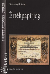 Szcsnyi Lszl - rtkpaprjog