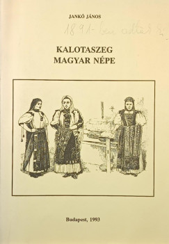 Jankó János - Kalotaszeg magyar népe