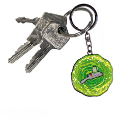 Rick And Morty- Portálvető kulcstartó