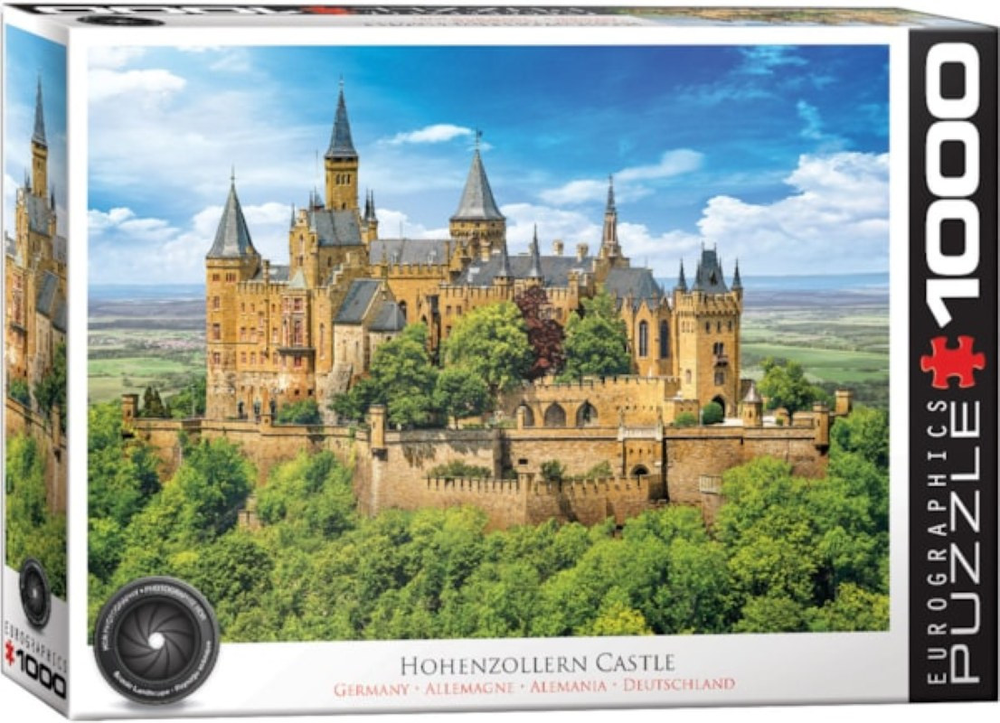 Hohenzollern kastély, Németország, 1000 db-os puzzle (EUROGRAPHICS,6000-5762)