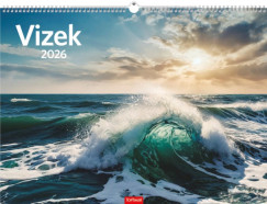 Vizek falinaptr 42x31 cm - 2026