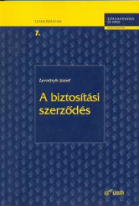 Dr. Zavodnyik Jzsef - A biztostsi szerzds 7.