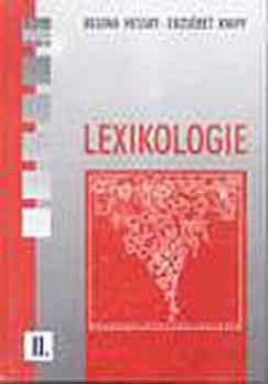 Hessky Regina - Knipf Erzsbet - Lexikologie 2.