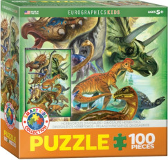 Növényevő Dinoszauruszok,100 db-os puzzle (EUROGRAPHICS,6100-0360)