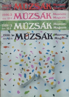 Nemes Ivn  (Szerk.) - Mzsk Mzeumi Magazin 1986 (1-4)