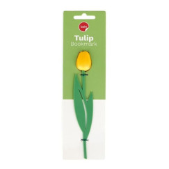 Tulipán könyvjelző, sárga