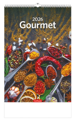 Gourmet falinaptr 22x33 cm - 2026