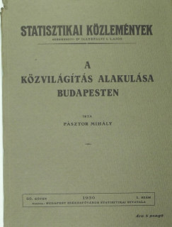 A kzvilgts alakulsa Budapesten