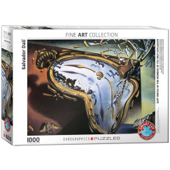 Salvador Dali - Olvadó óra az első robbanás pillanatában, 1000 db-os puzzle (EUROGRAPHICS, 6000-0842)