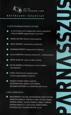 Parnasszus kltszeti folyirat -  2021. tl