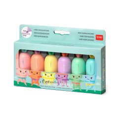 Répa alakú mini szövegkiemelő (LEGAMI - STATIONERY - 6 szín/szett)