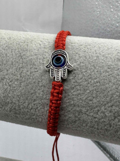 Fatima keze szemes karkötő