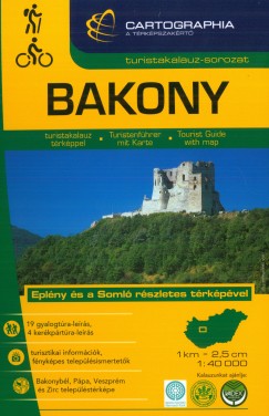 Szalamonidesz Sndor  (Szerk.) - Szigeti Borbla  (Szerk.) - Bakony turistakalauz 1:40 000