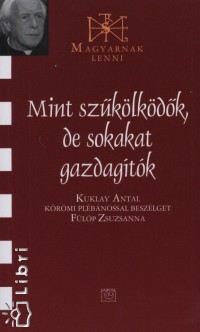 Flp Zsuzsanna - Mint szklkdk, de sokakat gazdagtk