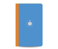 Flexbook Smartbook vonalas jegyzetfüzet – kék, 13 × 21 cm, vászongerincű kivitelben