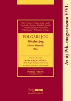 Dr. Wellmann Gyrgy  (Szerk.) - Polgri jog - Az j Ptk. magyarzata V/VI.