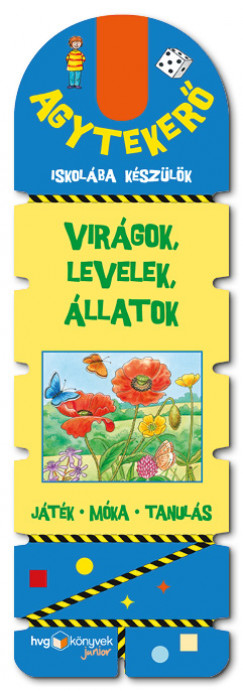 Agyteker - Iskolba kszlk - Virgok, levelek s llatok