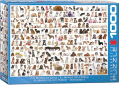 A Kutyák Világa, 1000 db-os puzzle (EUROGRAPHICS,6000-0581)