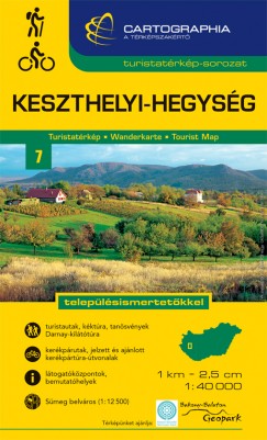 Keszthelyi-hegysg turistatrkp 1:40000 "SC"