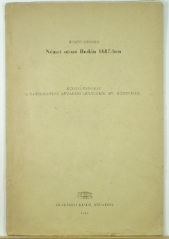 Huszti Sndor - Nmet utaz Budn 1687-ben