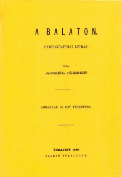 Aczl Jzsef - A Balaton hydrographiai lers