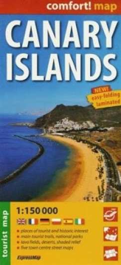 Kan�ri-szigetek Comfort t�rk�p