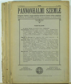 Dr. Khr Flris  (Szerk.) - Strommer Viktorin  (Szerk.) - Pannonhalmi szemle 1926