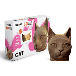 Cica 3D festhet� karton puzzle (Cartonic)