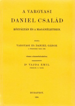 A vargyasi Daniel csald kzplyn s a magnletben
