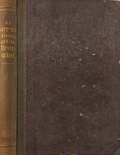 Az 1872-ik évi törvények gyűjteménye
