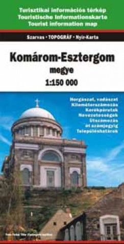 Komrom-Esztergom turisztikai trkp