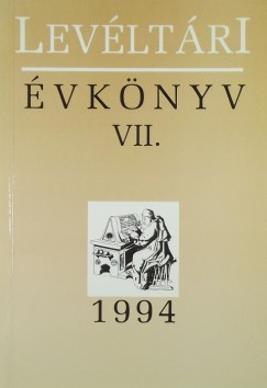 Dobrossy Istvn  (Szerk.) - Levltri vknyv VII.