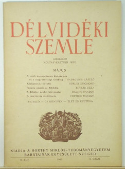 Koltay-Kastner Jen  (Szerk.) - Dlvidki Szemle 10.szm