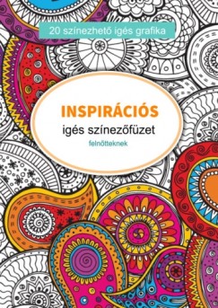 Inspirációs igés színezőfüzet felnőtteknek - közepes