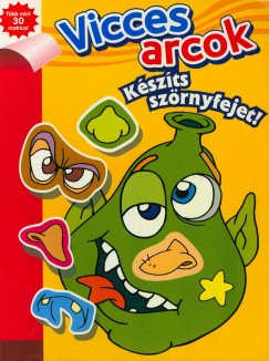 Vicces arcok - Készíts szörnyfejet!