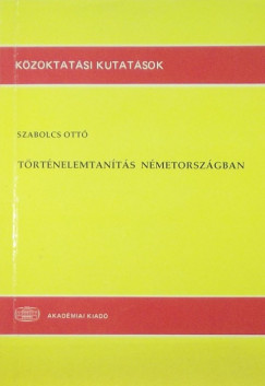 Dr. Szabolcs Ott - Trtnelemtants Nmetorszgban