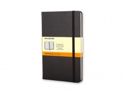 Moleskine notesz QP060 kemny fekete "L" vonalas