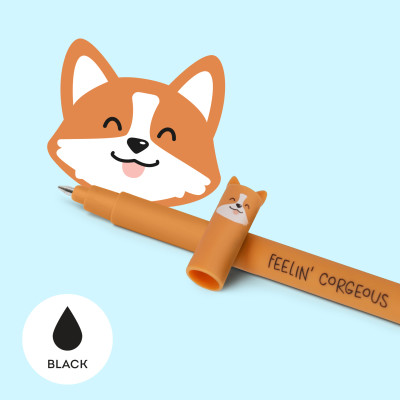Corgi radírozható zselés toll