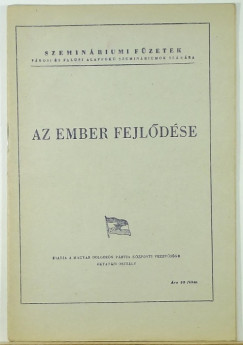 Az ember fejldse