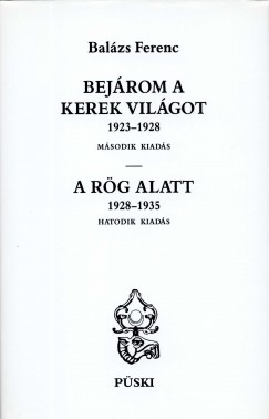 Balzs Ferenc - Bejrom a kerek vilgot 1923-1928 - A rg alatt 1928-1935