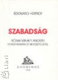 �douard Harriot - Szabads�g