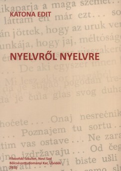 Katona Edit - Nyelvrl nyelvre