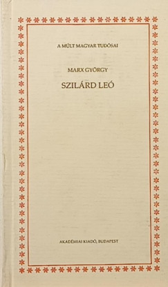 Marx György - Szilárd Leó