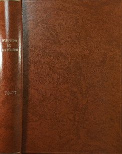 Imre Samu  (Szerk.) - Nyelv�nk �s kult�r�nk (74-77)