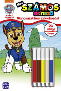 Mancs rjrat - Mini szmos sznez - Mancsasztikus szrakozs!