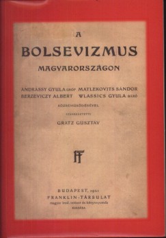 Kupa Lszl  (Vl.) - A bolsevizmus Magyarorszgon