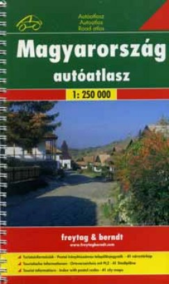 Magyarország autóatlasz 1:250 000